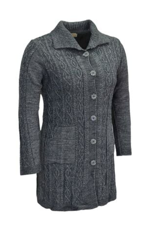 Kadın Cepli Triko Yakalı Hırka BGL-ST04126