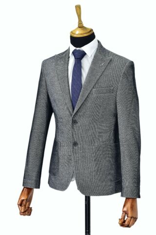 Erkek Tek Spor Ceket Çift Yırtmaçlı BGL-ST04512