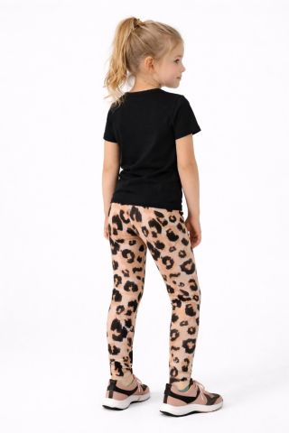Kız Çocuk Fitilli Tayt Leopar BGL-ST05205