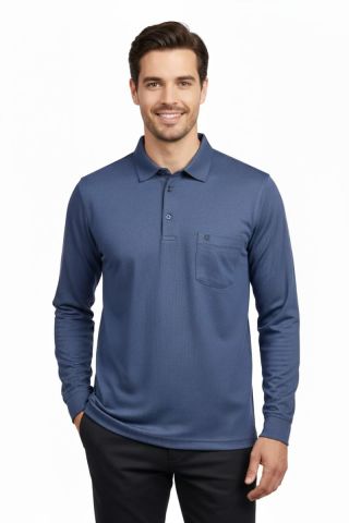 Erkek Gömlek Yaka Kol Manşetli Cepli Sweat 4249 BGL-ST04862