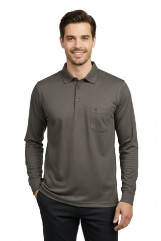 Erkek Gömlek Yaka Kol Manşetli Cepli Sweat 4249 BGL-ST04862