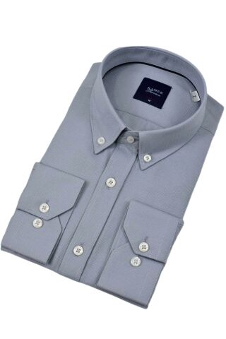 Erkek Slim Fitt Uzun Kol Gömlek 2424 BGL-ST04381