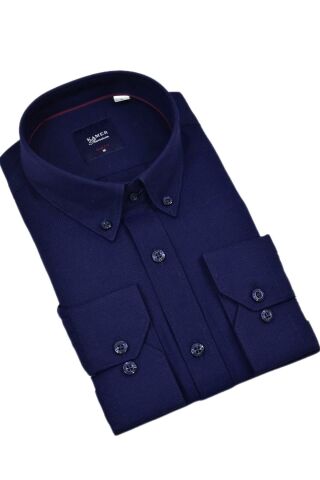 Erkek Slim Fitt Uzun Kol Gömlek 2424 BGL-ST04381