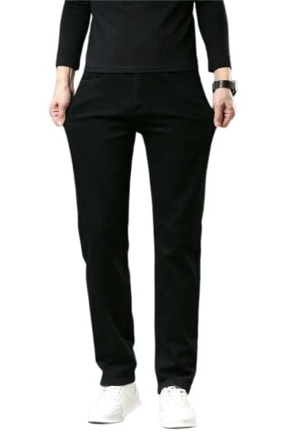 Erkek Siyah Jeans Pantolon Regular Fitt 320 BGL-ST03910