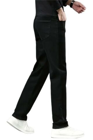 Erkek Siyah Jeans Pantolon Regular Fitt 320 BGL-ST03910