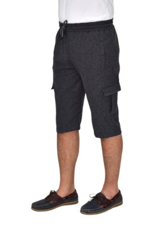 Erkek Kargo Cepli Likralı Kuş Gözü Kumaş Kapri BGL-ST04620