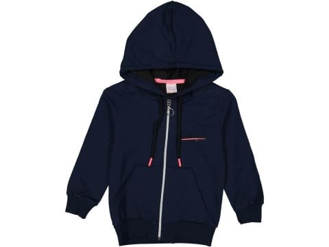 Kız Çocuk Kapüşonlu Hırka 245587 BGL-ST04436