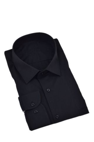 Erkek Büyük Beden Klasik Tek Cepli Uzun Kol Gömlek BGL-ST04337