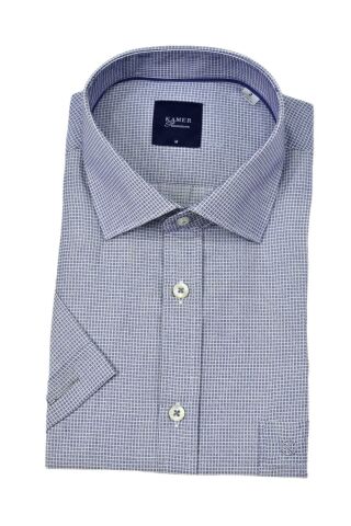 Erkek Klasik Piti Kare Kısa Kol Gömlek 9399 BGL-ST04577