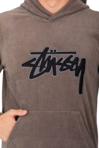 Erkek Kapüşonlu Polar Sweatshirt 6786 BGL-ST03219