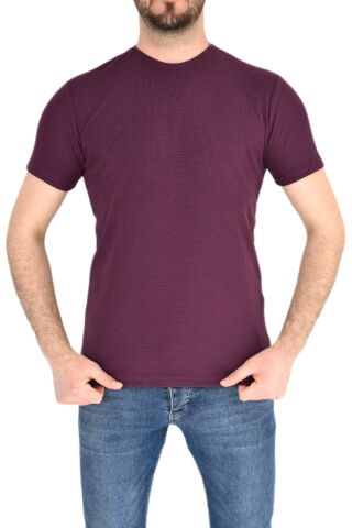 Erkek Sıfır Yaka Tişört T-383 BGL-ST01826