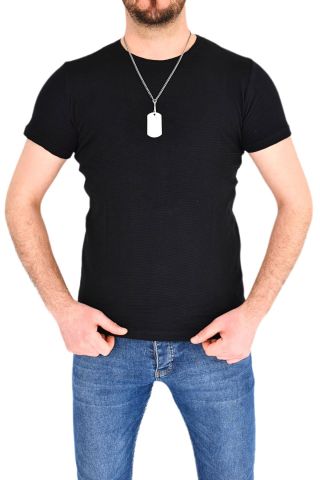 Erkek Sıfır Yaka Tişört T-383 BGL-ST01826