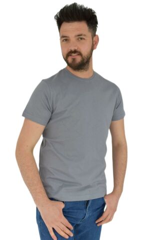 Erkek Sıfır Yaka Tişört Penye BGL-ST02799