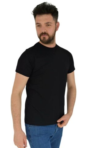 Erkek Sıfır Yaka Tişört Penye BGL-ST02799
