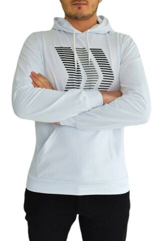 Erkek Kapüşonu Sweat Baskılı 1029 BGL-ST01732