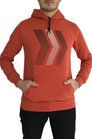 Erkek Kapüşonu Sweat Baskılı 1029 BGL-ST01732