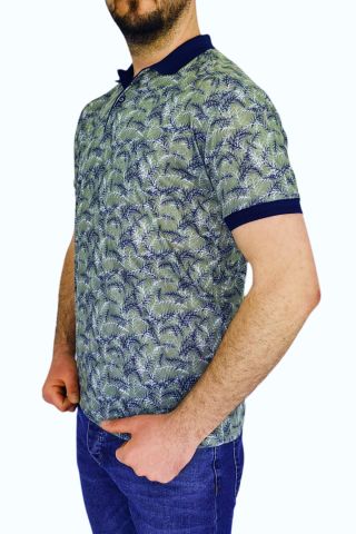 BİGAZZİ ERKEK BASKILI PİKE LYC TSHİRT 3228