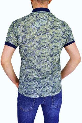 BİGAZZİ ERKEK BASKILI PİKE LYC TSHİRT 3228