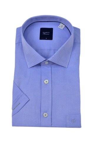 Erkek Klasik Armürlü Kısa Kol Gömlek 9406 BGL-ST04574