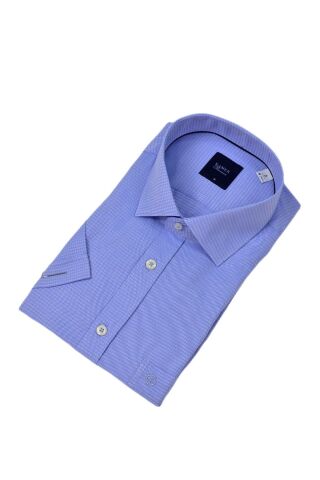Erkek Klasik Armürlü Kısa Kol Gömlek 9406 BGL-ST04574
