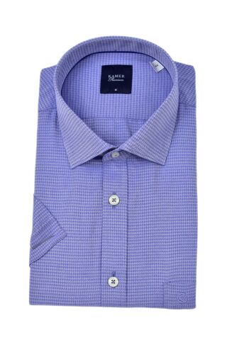 Erkek Klasik Armürlü Kısa Kol Gömlek 9406 BGL-ST04574