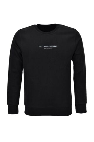 Erkek Spor Mevsimlik Sıfır Yaka Sweatshirt BGL-ST03934