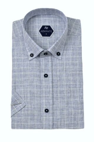 Erkek Klasik Tek Cepli Kısa Kol Gömlek BGL-ST04555