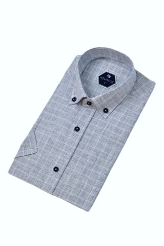 Erkek Klasik Tek Cepli Kısa Kol Gömlek BGL-ST04555