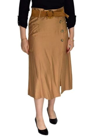 Kadın Ayrobin Etek Kemerli RYN19772