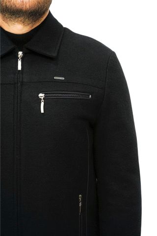 Erkek Büyük Beden Kaşe Mont 9050 BGL-ST03246