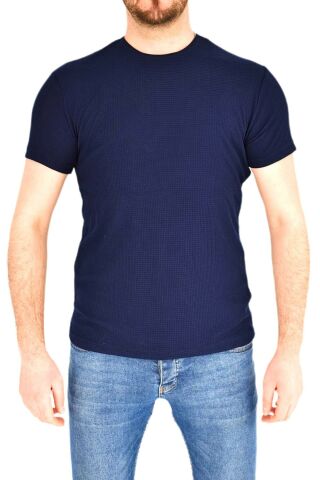 Erkek Sıfır Yaka Tişört T-869 BGL-ST01829