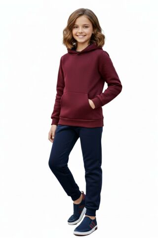 Kız Çocuk 3 İplik Kombin Eşofman Takım BGL-ST05048