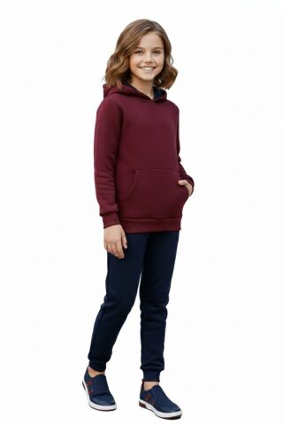 Kız Çocuk 3 İplik Kombin Eşofman Takım BGL-ST05048