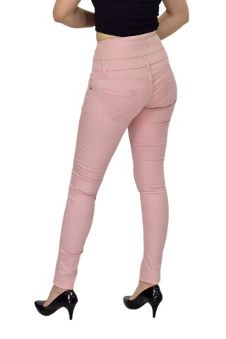 Kadın Yüksek Bel Kanvas Pantolon BGL-ST01575