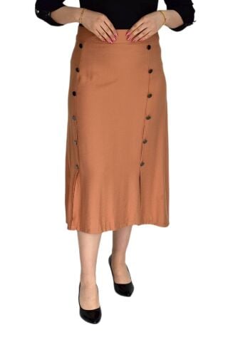 Kadın Ayrobin Etek Dügmeli RYN19737