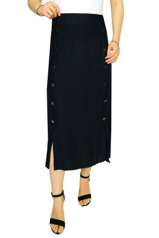 Kadın Ayrobin Etek Dügmeli RYN19737