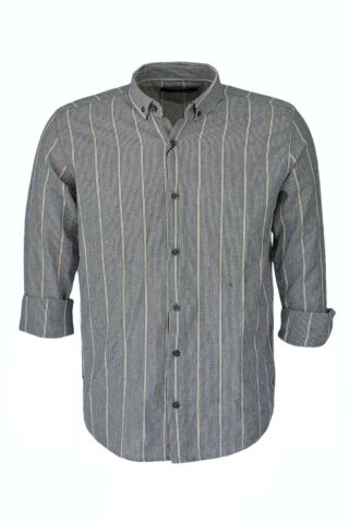 Erkek Pamuklu Yazlık Uzun Kol Gömlek 9628 BGL-ST03738