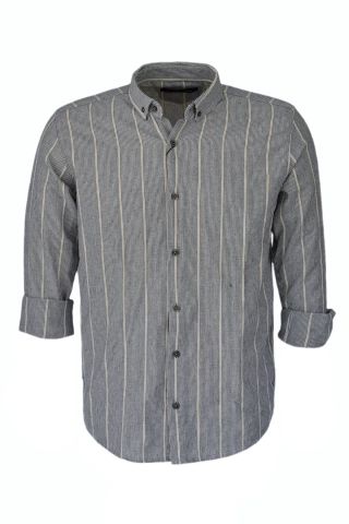 Erkek Pamuklu Yazlık Uzun Kol Gömlek 9628 BGL-ST03738