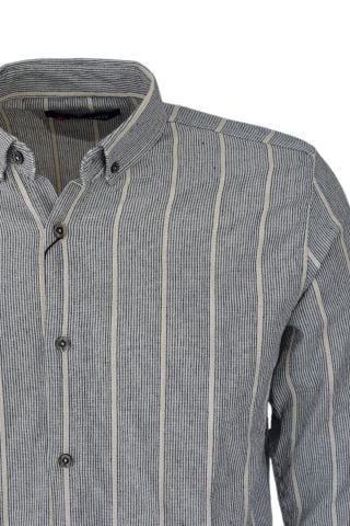 Erkek Pamuklu Yazlık Uzun Kol Gömlek 9628 BGL-ST03738