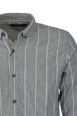 Erkek Pamuklu Yazlık Uzun Kol Gömlek 9628 BGL-ST03738