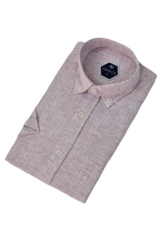 Erkek Klasik Tek Cepli Kısa Kol Gömlek BGL-ST04557