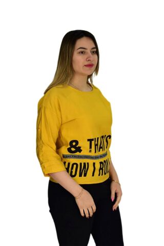 Kadın Turuva Kol Bluz HT202