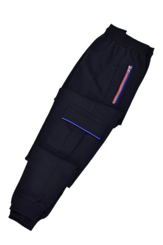 Kadın Kargo Cepli Manşetli Tek Eşofman Altı BGL-ST04769