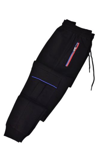 Kadın Kargo Cepli Manşetli Tek Eşofman Altı BGL-ST04769