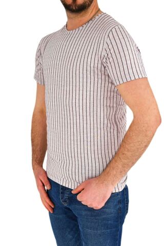 Erkek Sıfır Yaka Tişört T-748 BGL-ST01828