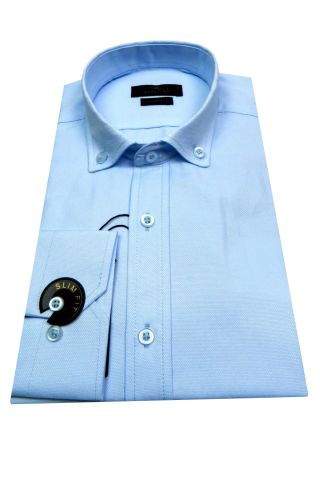 Erkek Silim Fit Uzun Kol Gömlek BGL-ST00546