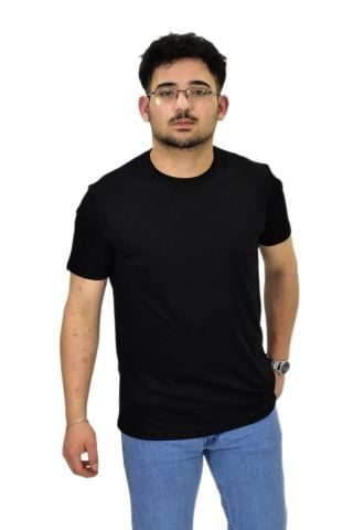 Erkek Sıfıryaka Düz Merserize Tişört T6034 BGL-ST04527