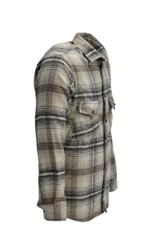 Erkek Çift Cepli Kapaklı Regular Fit Oduncu Gömlek BGL-ST03254