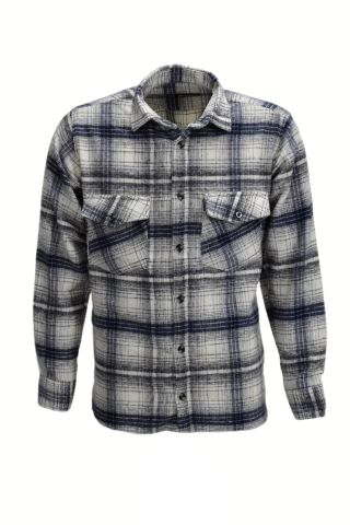 Erkek Çift Cepli Kapaklı Regular Fit Oduncu Gömlek BGL-ST03254