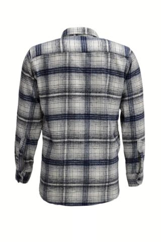 Erkek Çift Cepli Kapaklı Regular Fit Oduncu Gömlek BGL-ST03254